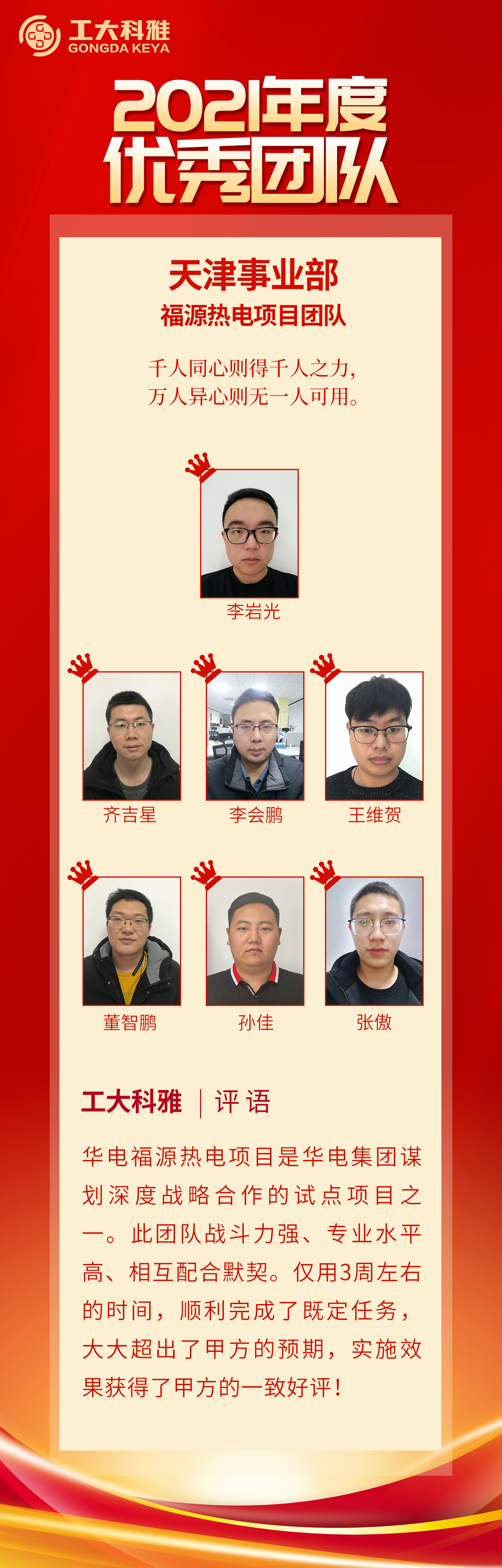 閃閃發光的你們丨快來pick2021年度優秀團隊(圖2) 閃閃發光的你們丨快來pick2021年度優秀團隊(圖2)